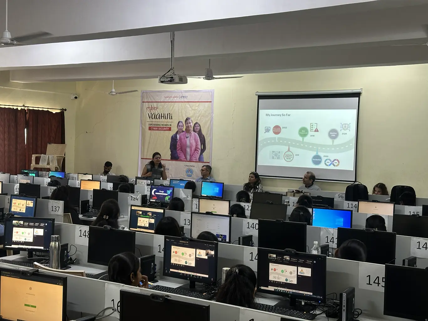 Expert's interaction with the students in Pune